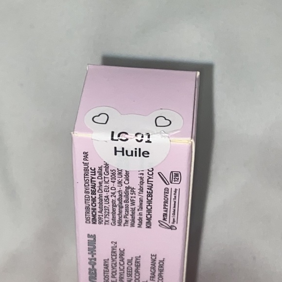KimChi Nourishing Lip Oil Shade 01 Huile - Picture 4 of 5